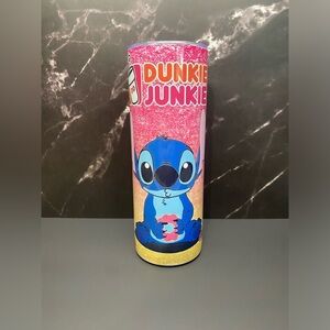 Lilo & Stitch Dunkie Junkie - 20 oz stainless steel skinny tumblers